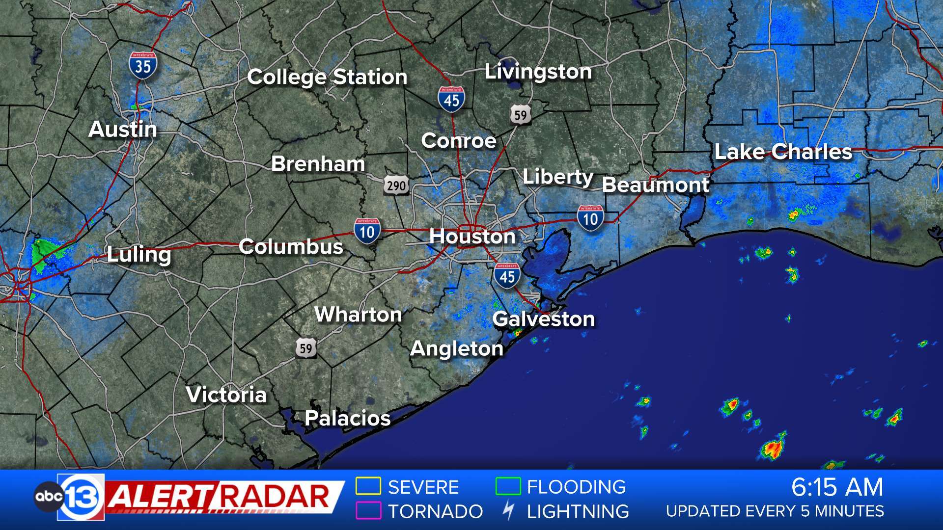 ABC13 Houston Weather Radar for Southeast Texas